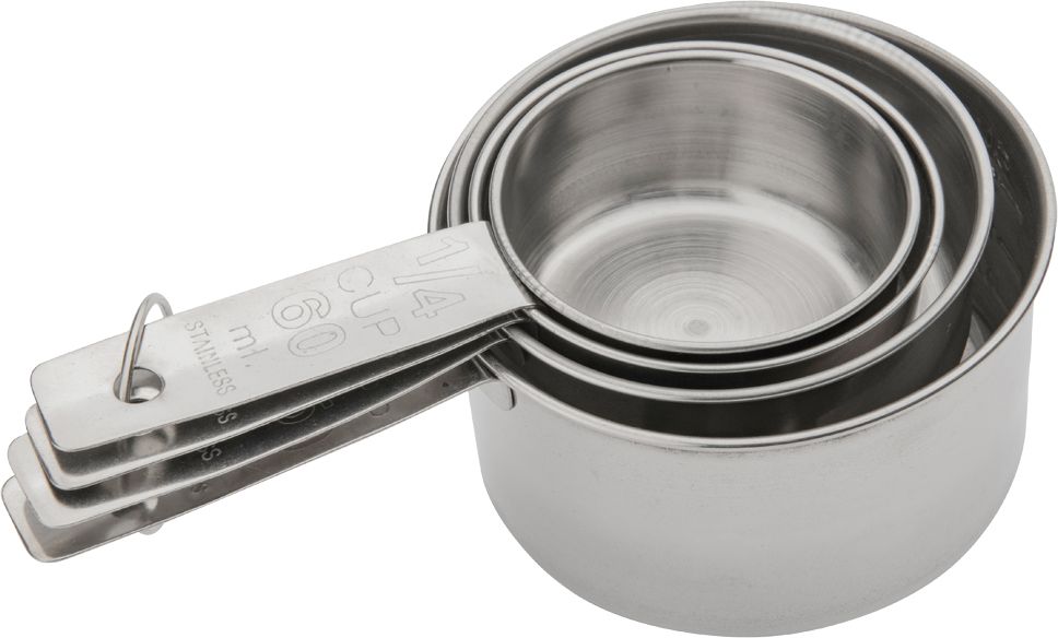 Browne - Stainless Steel Measuring Cup Set - 746107