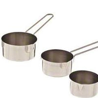 Browne - Stainless Steel Measuring Cup Set with Wire Handles - 746106