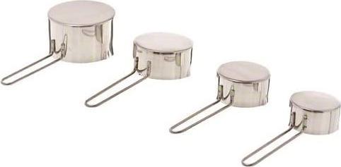Browne - Stainless Steel Measuring Cup Set with Wire Handles - 746106