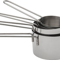 Browne - Stainless Steel Measuring Cup Set with Wire Handles - 746106