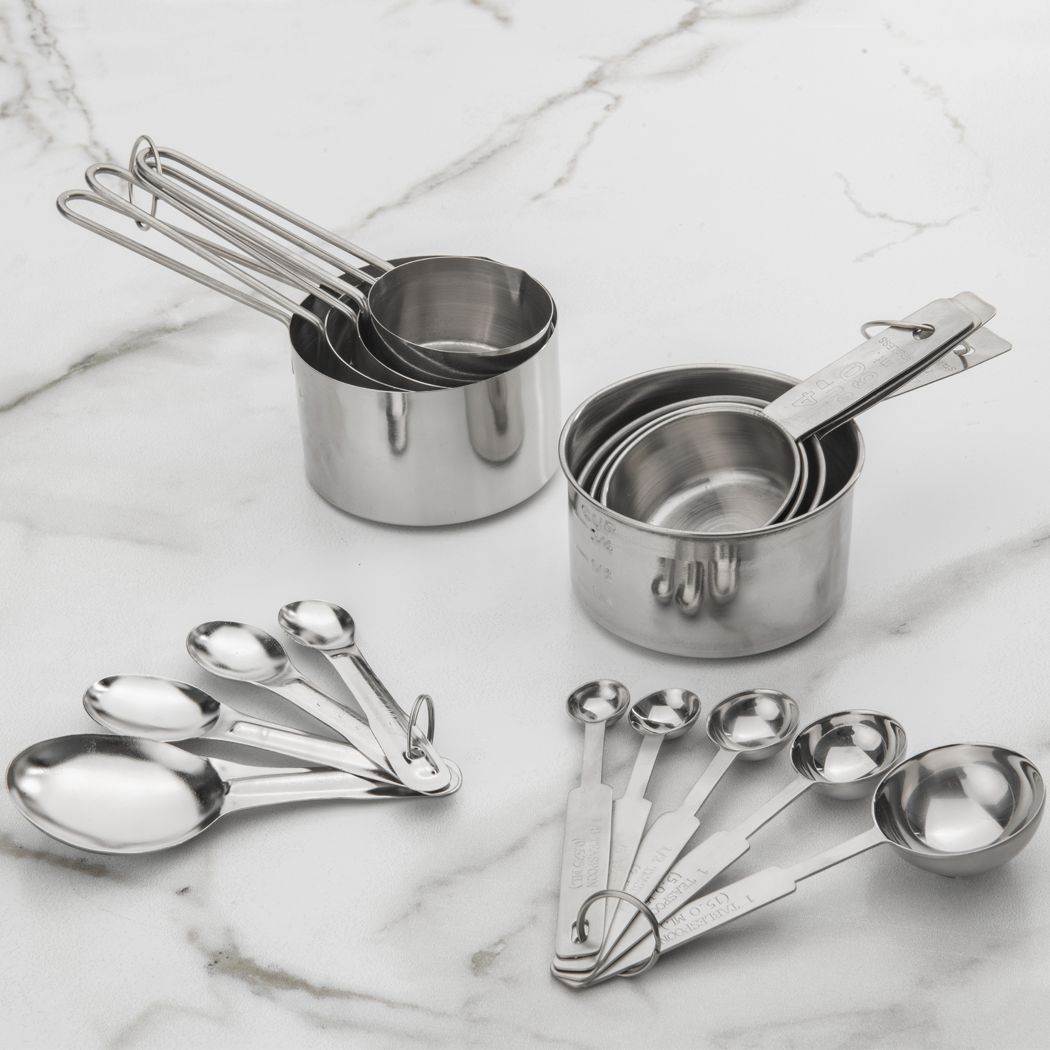 Browne - Stainless Steel Set of 5 Measuring Spoons - 746105