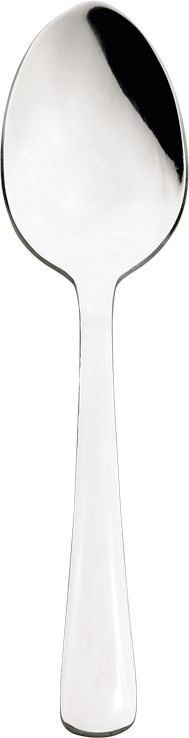 Browne - WIN2 6.3" Stainless Steel Tea Spoon, Pack of 24 - 503823
