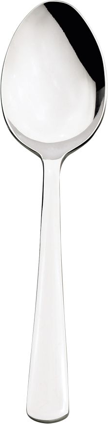 Browne - WIN2 7.5" Stainless Steel Dessert Spoon, Pack of 24 - 503802