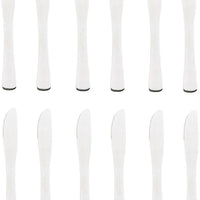 Browne - WINDSOR 8.3" Stainless Steel Serrated Dinner Knife, Pack of 12 - 502811S