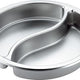 Browne - Ying Yang 5.5 QT Stainless Steel Round Divided Food Pan - 575165