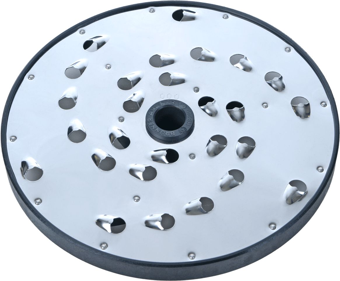 Brunner-Anliker - 9/32" (7mm) Shredding/Grater 1-7 Disc - 232.02701 (ETA 2-4 Weeks)