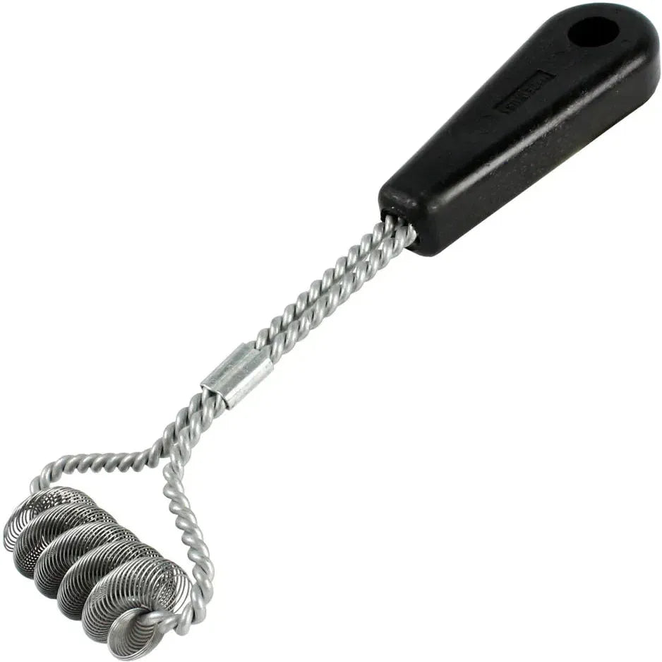 Brushtech - 7" Safety Double-Helix Bristle-Free Mini BBQ Grill Brush - BT440C