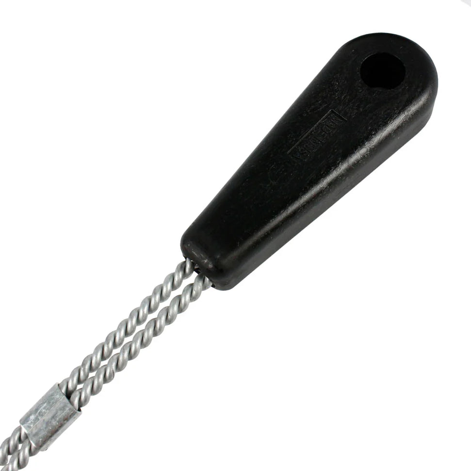 Brushtech - 7" Safety Double-Helix Bristle-Free Mini BBQ Grill Brush - BT440C