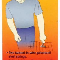 Brushtech - 7" Safety Double-Helix Bristle-Free Mini BBQ Grill Brush - BT440C