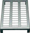Bugambilia - Black Square Mondrian Risers With Elegantly Textured - CUB01-BB