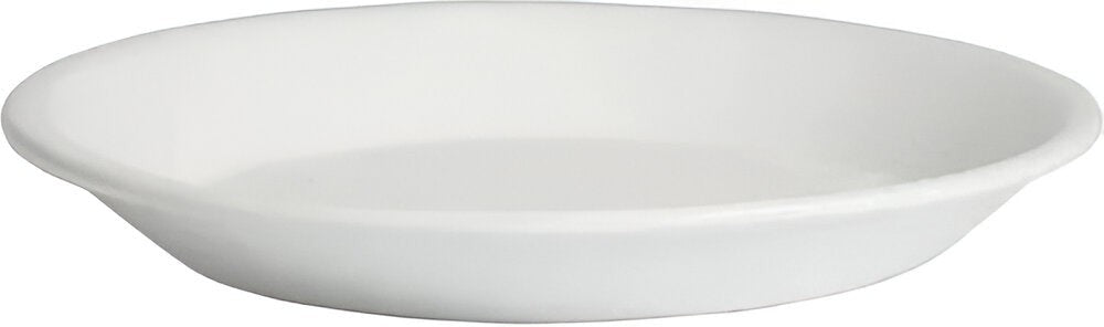 Bugambilia - Classic 101.4 Oz Large White Round Platter With Elegantly Textured - PR004WW