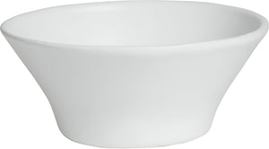 Bugambilia - Classic 109.9 Oz Medium Round White Bowl With Elegantly Textured - BR013WW