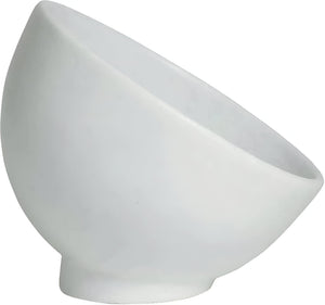 Bugambilia - Classic 10.14 Oz X-Small Sphere White Bowl With Elegantly Textured - FRD41WW
