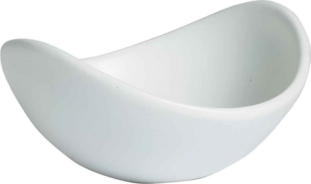 Bugambilia - Classic 11.84 Oz White Round Condiment Bowl With Elegantly Textured - CRD04WW