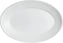Bugambilia - Classic 147.2 Oz Medium White Oval Platter With Elegantly Textured - PO003WW
