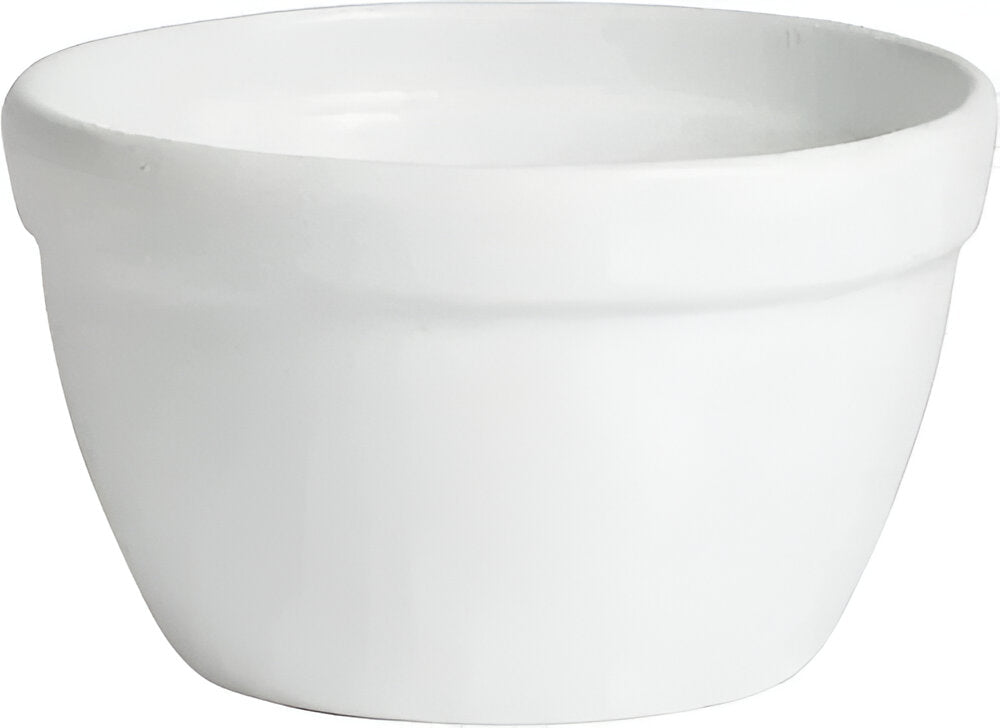 Bugambilia - Classic 17 Oz X-Small Round White Miami Bowl With Elegantly Textured - FRD21WW