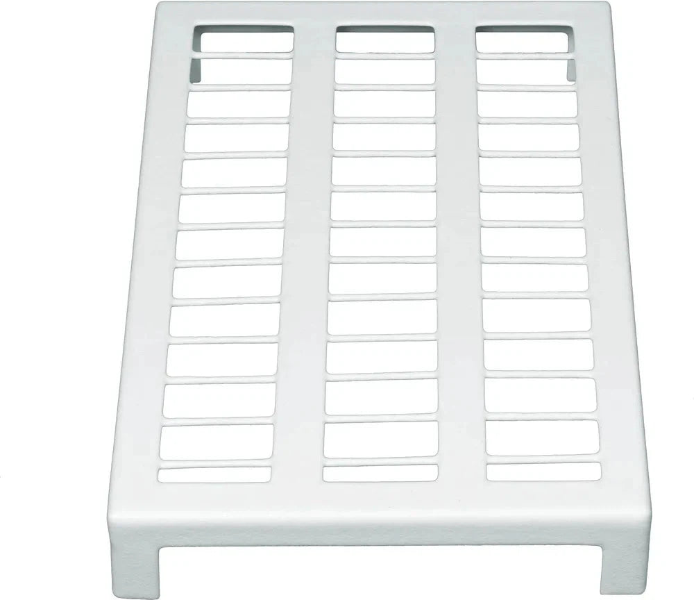 Bugambilia - Classic 19" White Rectangular Risers With Elegantly Textured - REL001WW