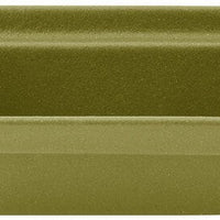 Bugambilia - Classic 1.6 Qt Medium Willow Green Rectangular China Bowl With Elegantly Textured - BUD23WG