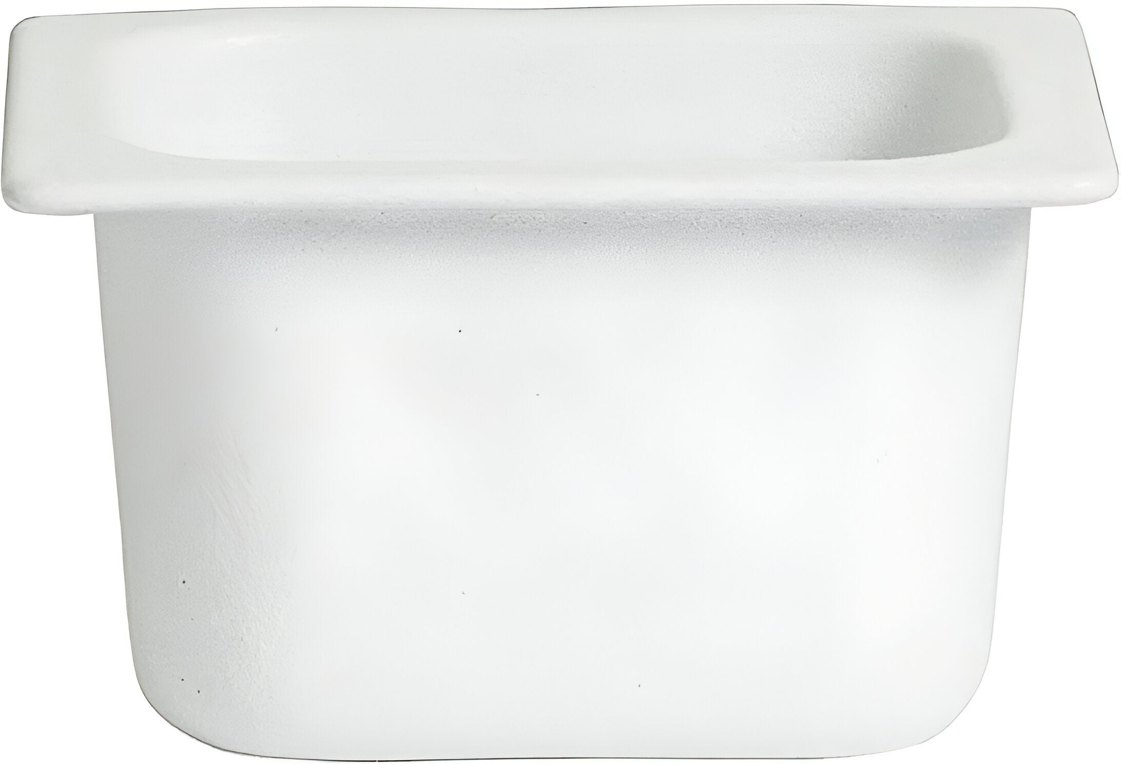 Bugambilia - Classic 1.6 Qt White Rectangular Sixth Size Deep Food Pan ...