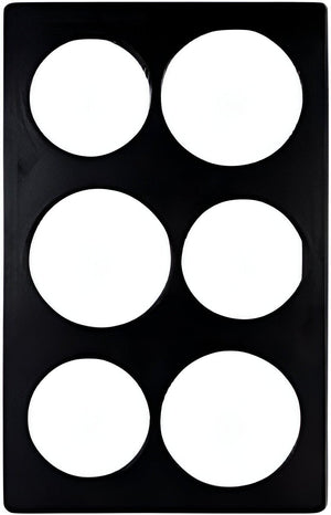 Bugambilia - Classic 20.82" x 12.75" Resin Coated Single Tile with Six Round Openings Fits For IR012 & IR013 & IR014 - T0A4