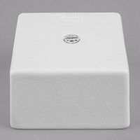 Bugambilia - Classic 20.95" x 13.07" White Double Collar Elegantly Textured - COD01WW