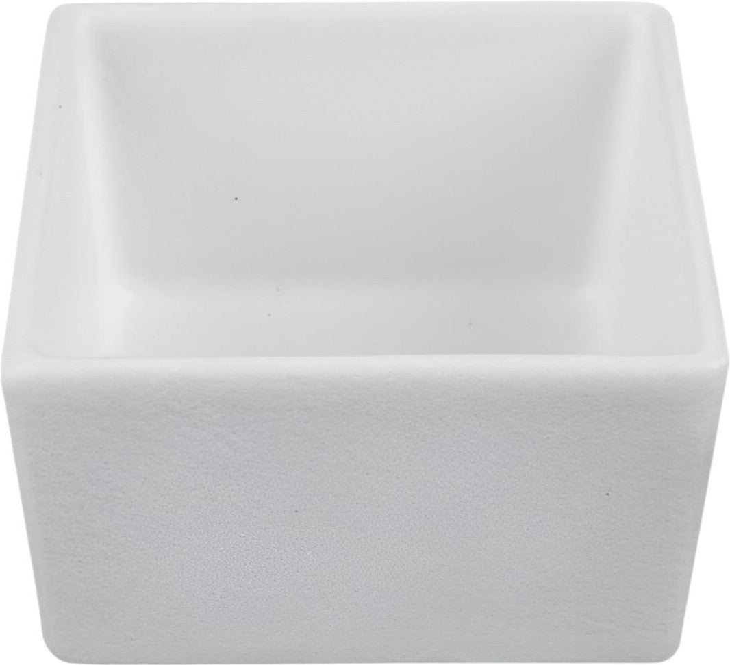 Bugambilia - Classic 20.95" x 13.07" White Double Collar Elegantly Textured - COD01WW