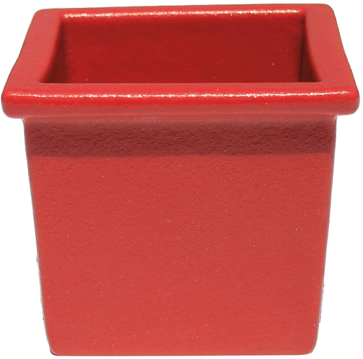 Bugambilia - Classic 23.67 Oz Cranberry Square Salad Bar Bowl With Elegantly Textured - IS012CB