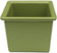 Bugambilia - Classic 23.67 Oz Willow Green Square Salad Bar Bowl With Elegantly Textured - IS012WG