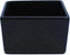 Bugambilia - Classic 24.04 Oz Black Square Straight Sided Salad Bar Bowl With Elegantly Textured - COMP29BB