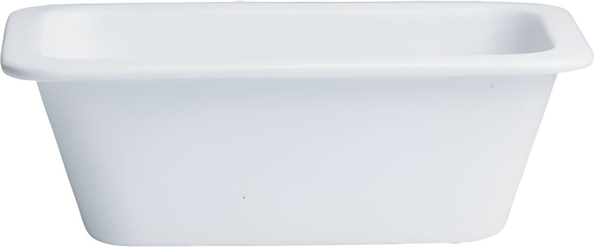 Bugambilia - Classic 2.4 Qt, 12.4" x 6.5" Third Size Gray Food Pan - TPUD44