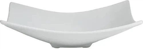 Bugambilia - Classic 2.7 Oz XX-Small Square White Plate With Elegantly Textured - FS001WW