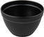 Bugambilia - Classic 371.2 Oz X-Large Round Black Miami Bowl With Elegantly Textured - FRD36BB
