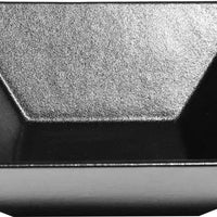 Bugambilia - Classic 432.8 Oz XX-Large Black Square Bowl With Elegantly Textured - BSD16BB