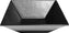 Bugambilia - Classic 432.8 Oz XX-Large Black Square Bowl With Elegantly Textured - BSD16BB