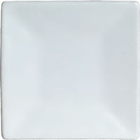 Bugambilia - Classic 4.92" XX-Small White Square Flat Platter - PS000WW