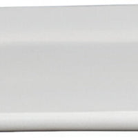 Bugambilia - Classic 4.92" XX-Small White Square Flat Platter - PS000WW