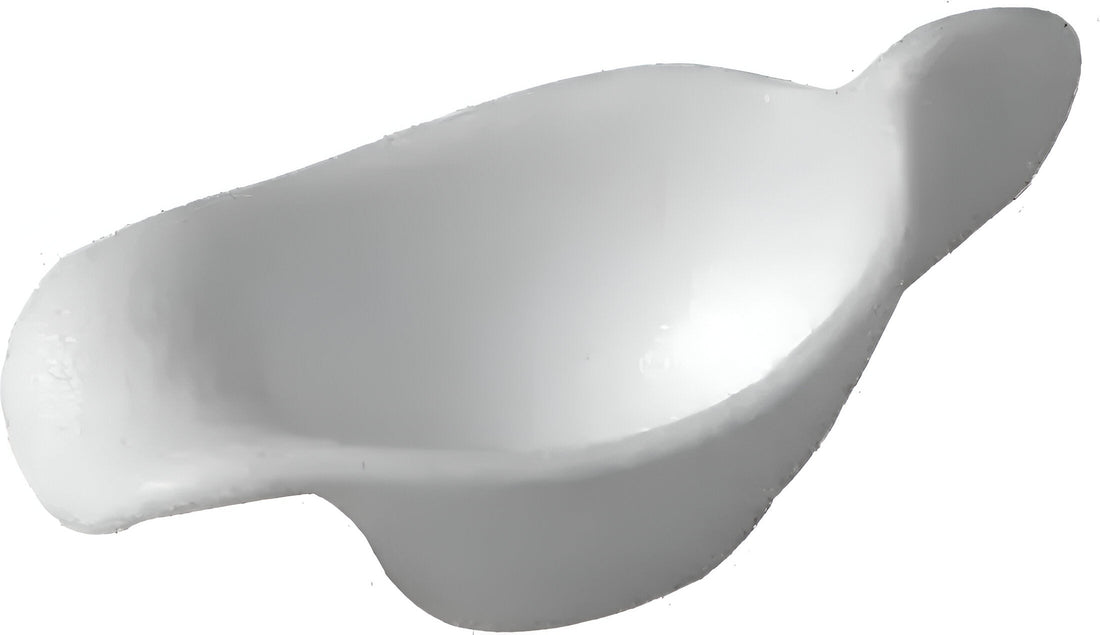 Bugambilia - Classic 5 Oz White Gravy Boat With Elegantly Textured - GB001WW