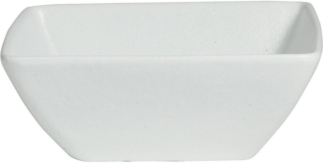 Bugambilia - Classic 50.7 Oz Medium White China Bowl With Elegantly Textured - BSD23WW