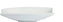 Bugambilia - Classic 51.2 OzSmall Rectangular White Fruit Bowl With Lip With Elegantly Textured - FUL02WW