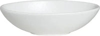 Bugambilia - Classic 57.48 Oz White Medium Oval Bowl With Elegantly Textured - BOD03-WW