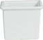 Bugambilia - Classic 57.5 Oz White Square Salad Bar Bowl With Elegantly Textured - IS013WW
