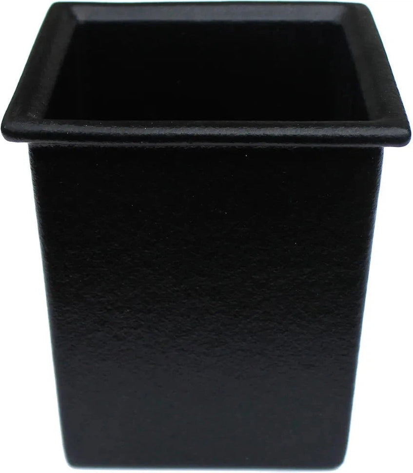 Bugambilia - Classic 67.6 Oz Black Square Salad Bar Bowl With Elegantly Textured - IS014BB