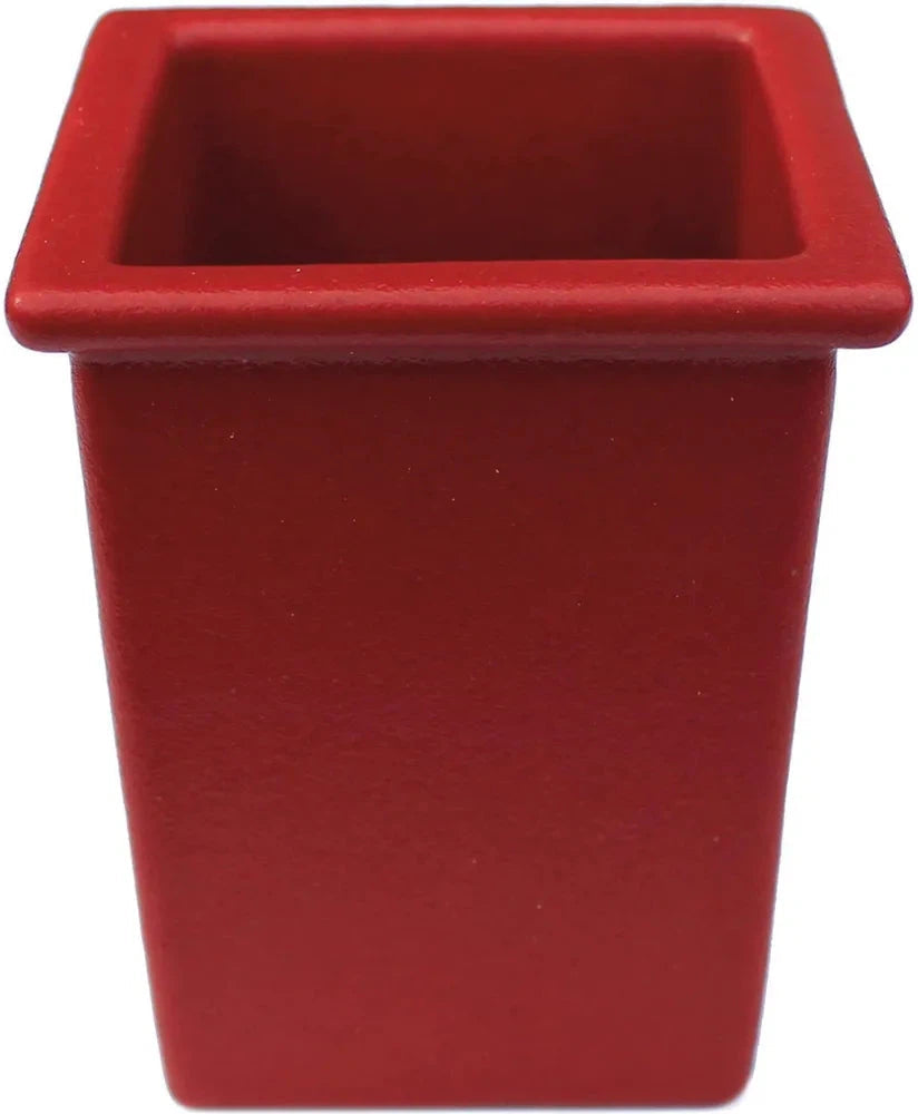Bugambilia - Classic 67.6 Oz Cranberry Square Salad Bar Bowl With Elegantly Textured - IS014CB
