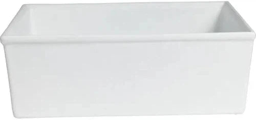 Bugambilia - Classic 743.9 Oz White Square Salad Bar Bowl With Elegantly Textured - IS016WW