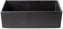 Bugambilia - Classic 77.77 Oz Black Rectangular Straight Sided Salad Bowl With Elegantly Textured - COMP02BB