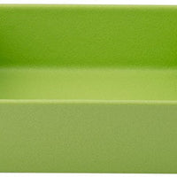 Bugambilia - Classic 77.77 Oz Lime Rectangular Straight Sided Salad Bowl With Elegantly Textured - COMP02LM