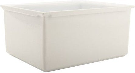 Bugambilia - Fit Perfect 1/2 Size, 5.75" Deep White Stackable Food Pan (PATENT PENDING) - CIH1/2DD-WW
