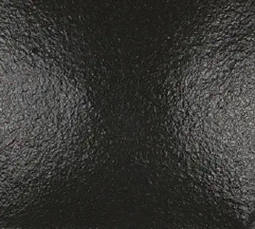 Bugambilia - Mod 10.82" x 13.25" Black Resin Coated Solid Half Tile - T0BF15-MOD