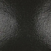 Bugambilia - Mod 10.82" x 13.25" Black Resin Coated Solid Half Tile - T0BF15-MOD