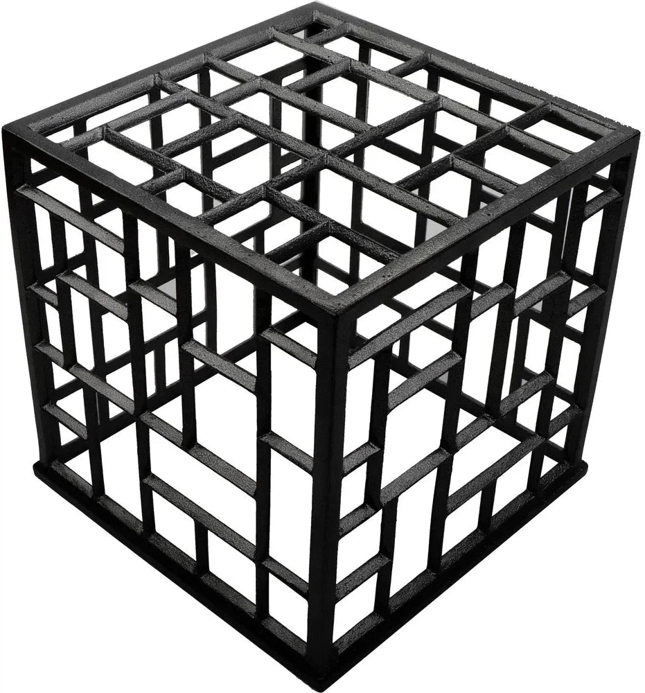 Bugambilia - Mod 11" Black Rectangular Powder-Coated Aluminum Mondrian Risers - MONPDC11BB